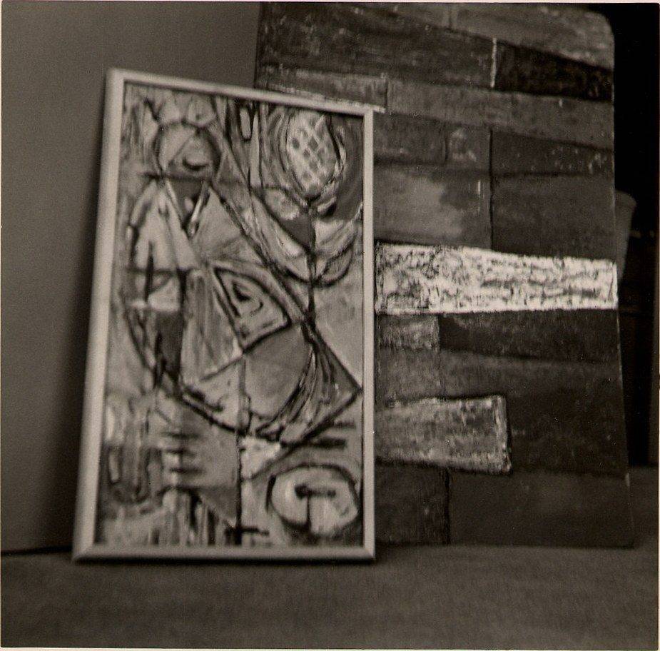 Early works done by Henry at California College of Arts and Crafts, 1953