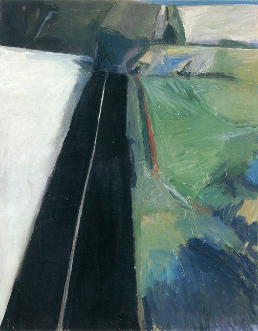 Highway Study No. 2, oil on canvas, 1957