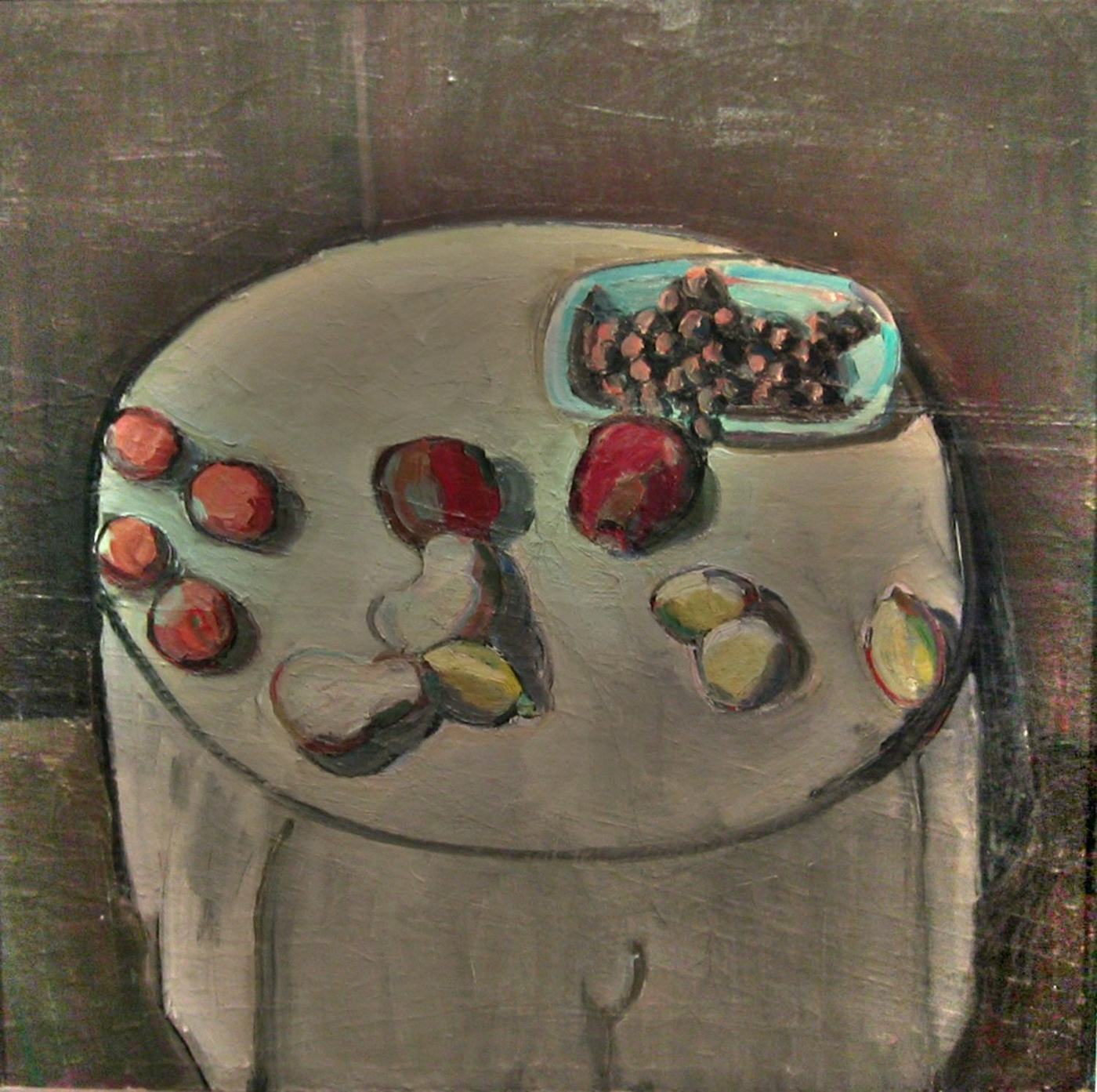 The Table, oil on canvas, 1957