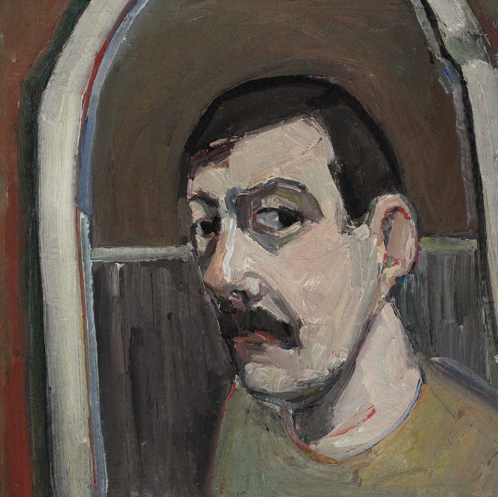 Self-Portrait, oil on canvas, 1960