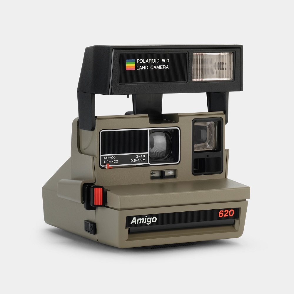 old polaroid camera